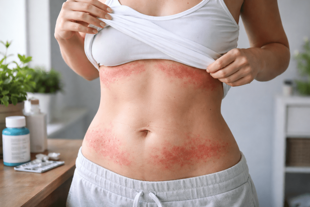 Candida Rash and Dysbiosis