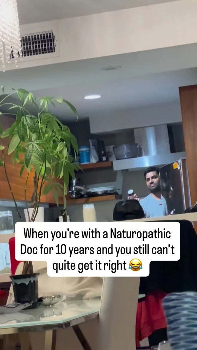 Stanley vs. Acidophilus 💪😂 

Monday funny for you guys! This is a snippet of what goes on in my house 😆 Hope you got a laugh. BTW- the bottle was there the entire time 🙄 

🤔 Why Acidophilus? 🧐 First off, acidophilus is a specific strain of Lactobacillus, a type of bacteria commonly used as a probiotic to promote good bacteria in the body.

👌Naturopaths don’t guess — we tailor your probiotic to your gut type (ie. SIBO, mold illness, histamine intolerant or MCAS, post-antibiotic, etc). 

‼️ We did the GI MAP stool test by @dxsolutionslab results to see exactly what he was low in. 

Need help picking the right one? ☝️ 

Book a free consult to see if we are the right fit 💚 
Dr. Sue 
www.naturallysue.com